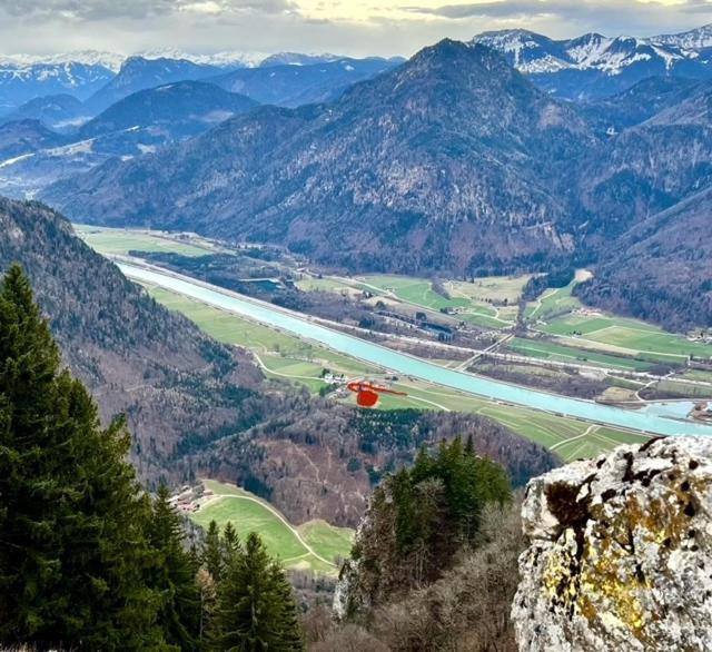 Ferienwohnung Draexl Garten Und Bergblick Nußdorf am Inn المظهر الخارجي الصورة
